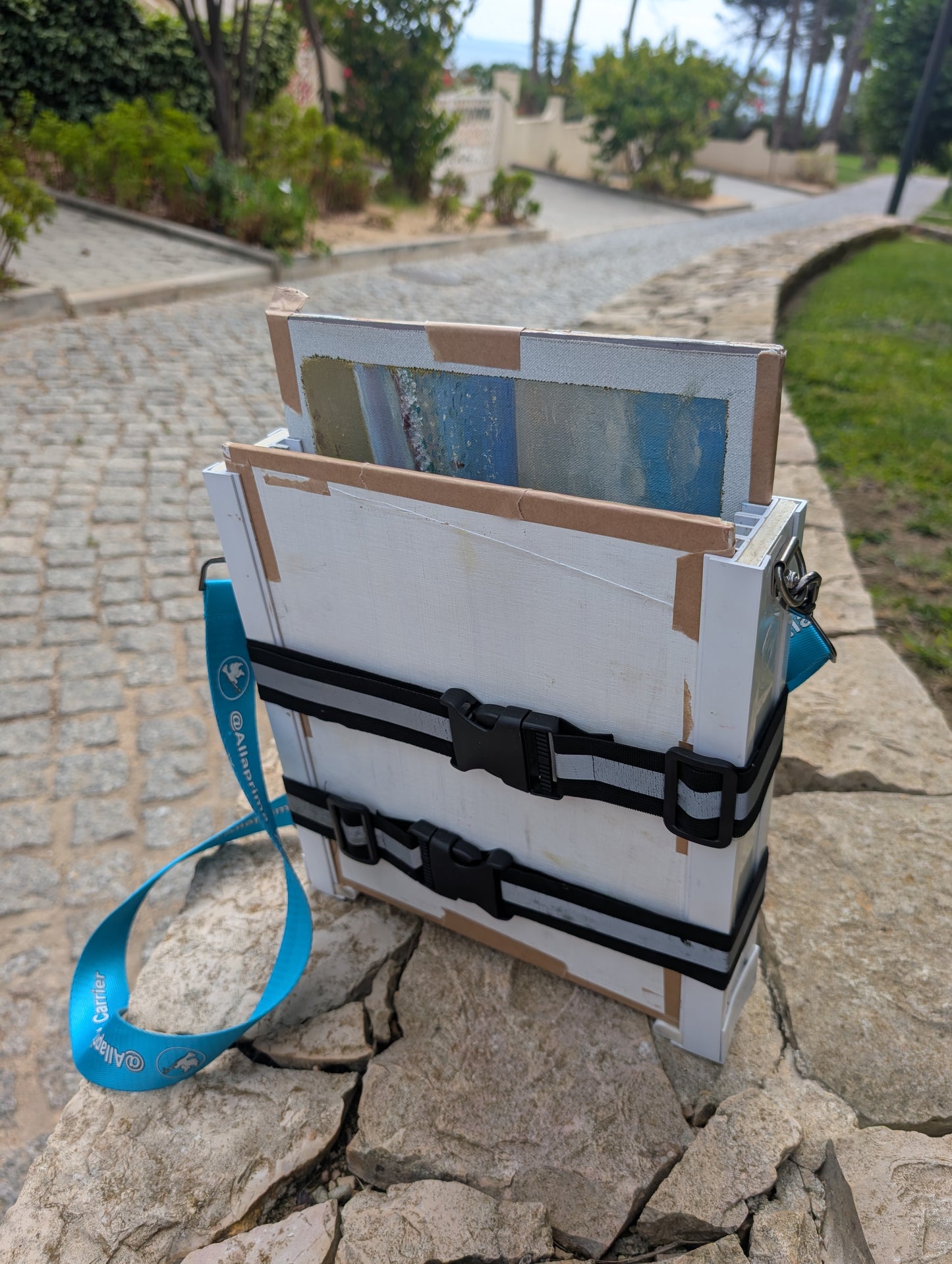 Spare Elasticated Black Strap for Allaprima Art Carriers