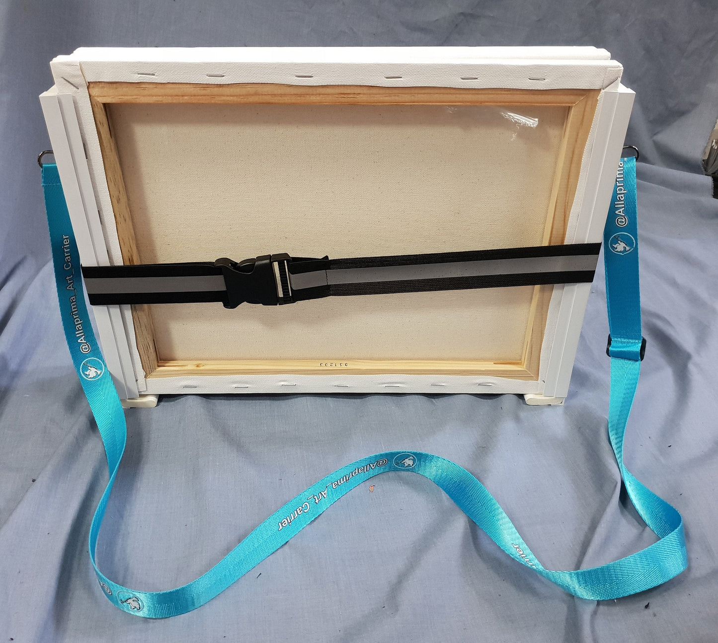 Allaprima Art Canvas Carrier. Carry your wet paintings safely. Light weight & adjustable to different sized paintings. Ideal for Plein Air.