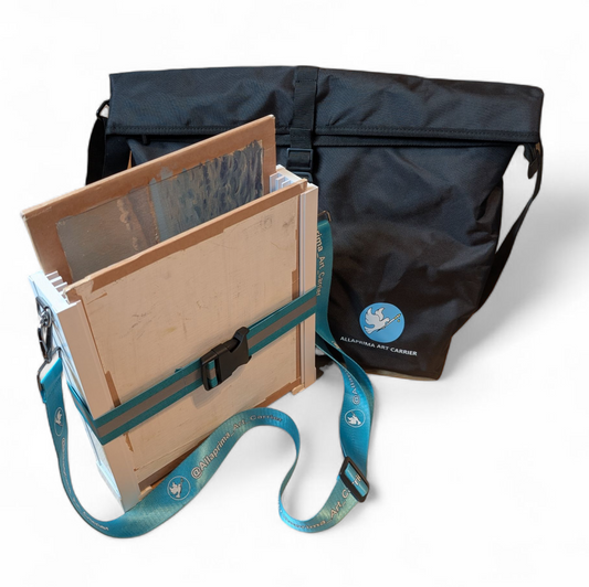 Allaprima Art Panel Carrier® + Weather Resistant Bag with Adjustable Buckle and Shoulder Strap